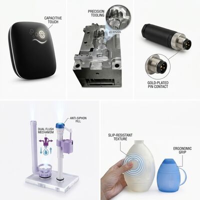 Power Tool Housing Injection Molding Service PA6 GF30 Impact Resistant Shell