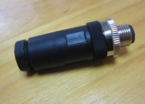 Professional Electronics Injection Molding For IP67 M8 / M12 Male Direct Connector