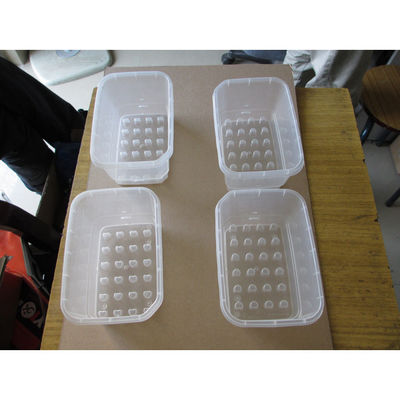 Single shot injection molding/Plant seed Box/material PP HP-740T/ Natural/ Polish surface