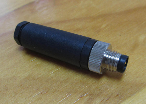Professional Electronics Injection Molding For IP67 M8 / M12 Male Direct Connector