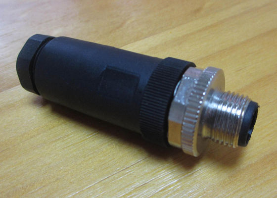 Professional Electronics Injection Molding For IP67 M8 / M12 Male Direct Connector