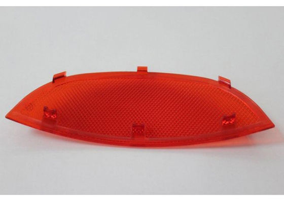 Plastic Injection Molding Services , Single Cavity Large Red ABS Auto Parts Mould